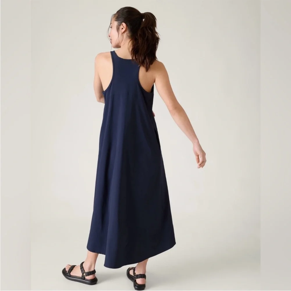 Athleta Presidio Dress Navy - Picture 2 of 8